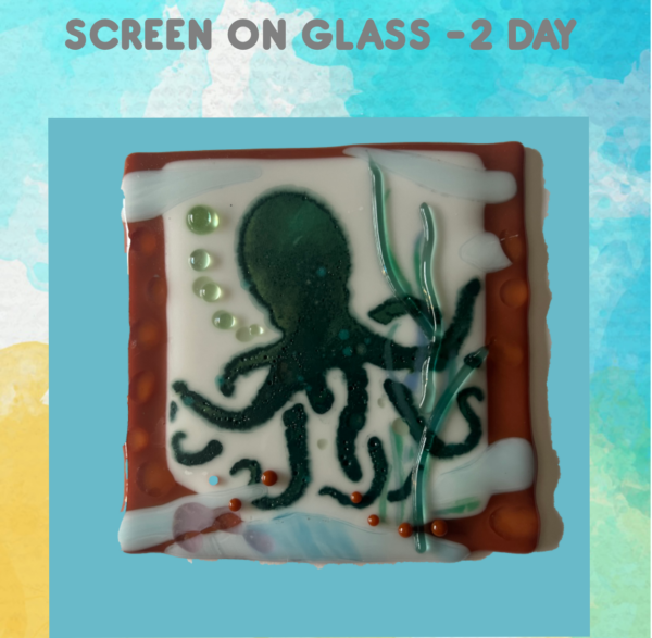 SCREEN & PAINT GLASS-2 day class