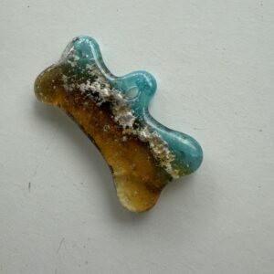 Beach Dog Bone - memorial art